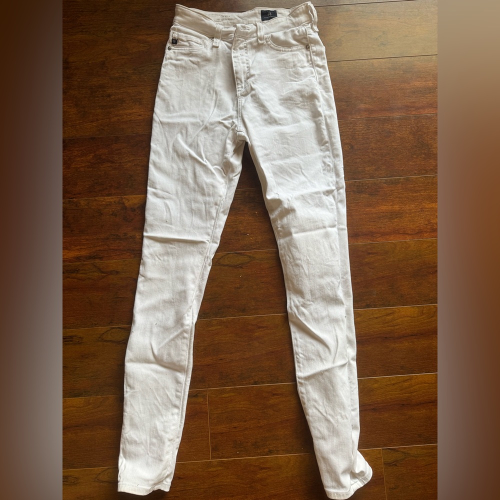 High Rise skinny AG jeans